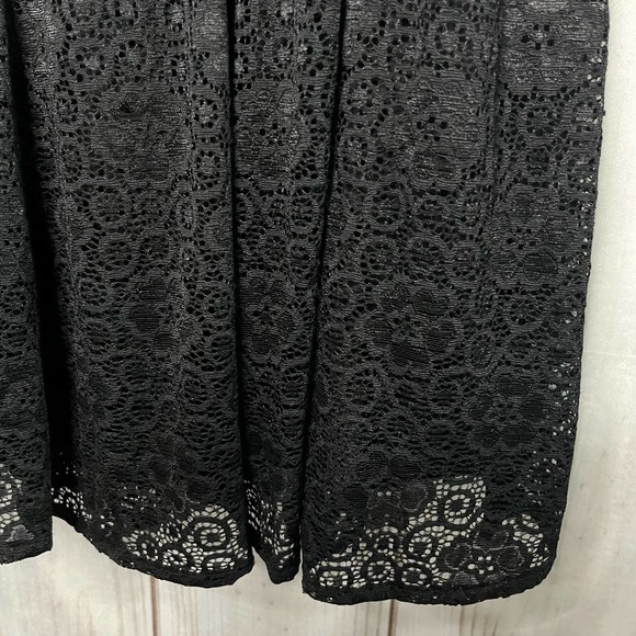 D20 9 West Black Lace Size 14 Dress - Picture 6 of 10